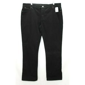 Wrangler Q Baby Black Ultimate Riding Denim Jean Size 19/20 x 34 NWT WRQ20BL